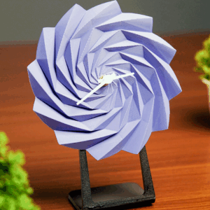 Zodesk “Twist Bloom” Desk Clock