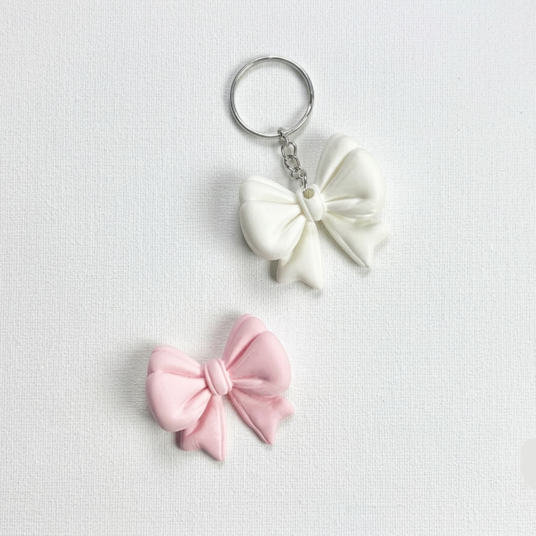 Ribbon Keychain & Fridge Magnets Combo
